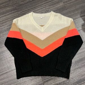 Newbury Kustom V-neck Chevron Sweater